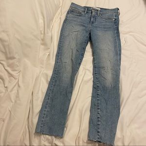 Denim Forum Nico Midrise Skinny Crop